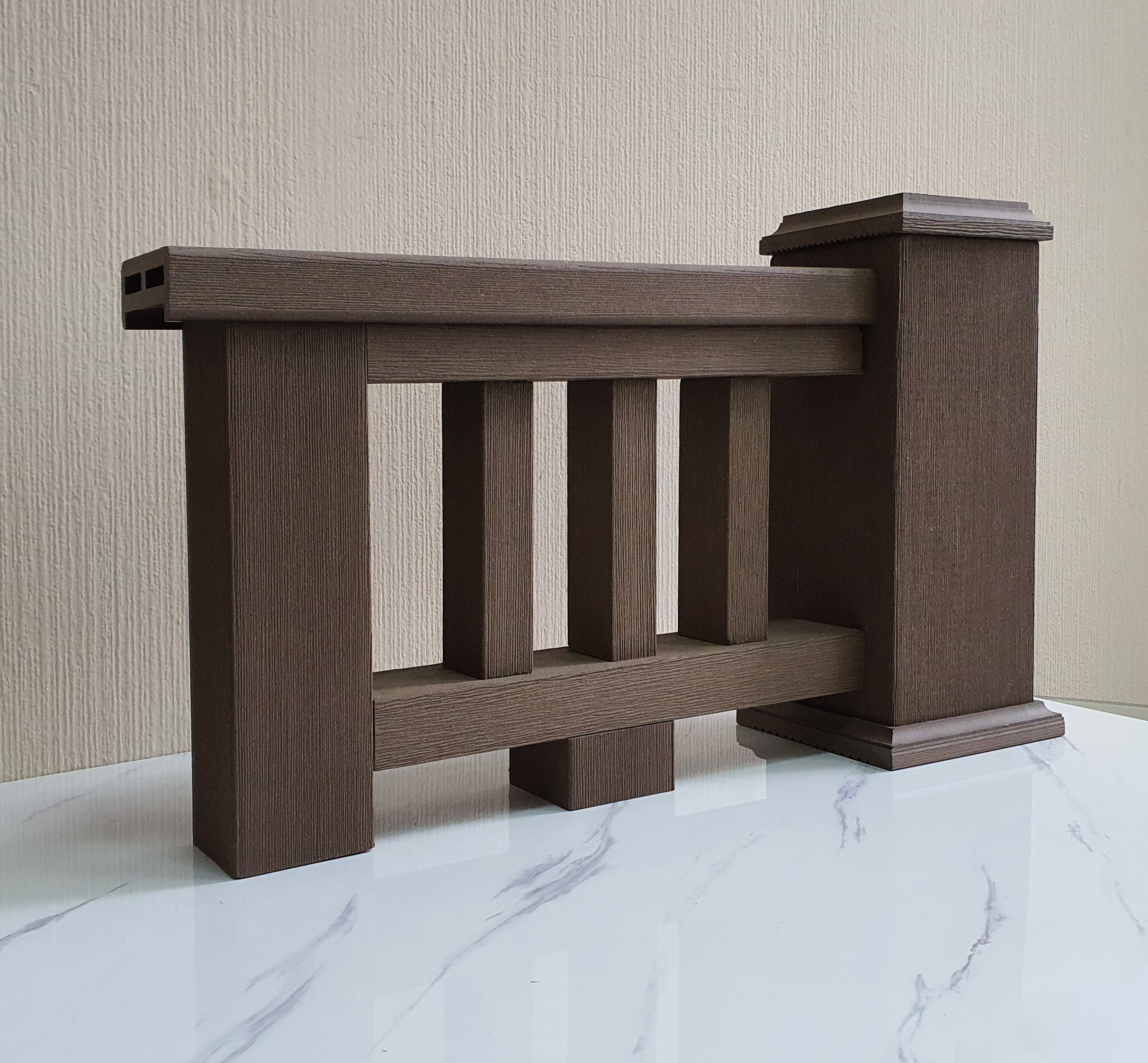 Крышка на столб ТЕРРАпол КЛАССИК Тик Киото 130х130мм купить в Санкт-Петербурге