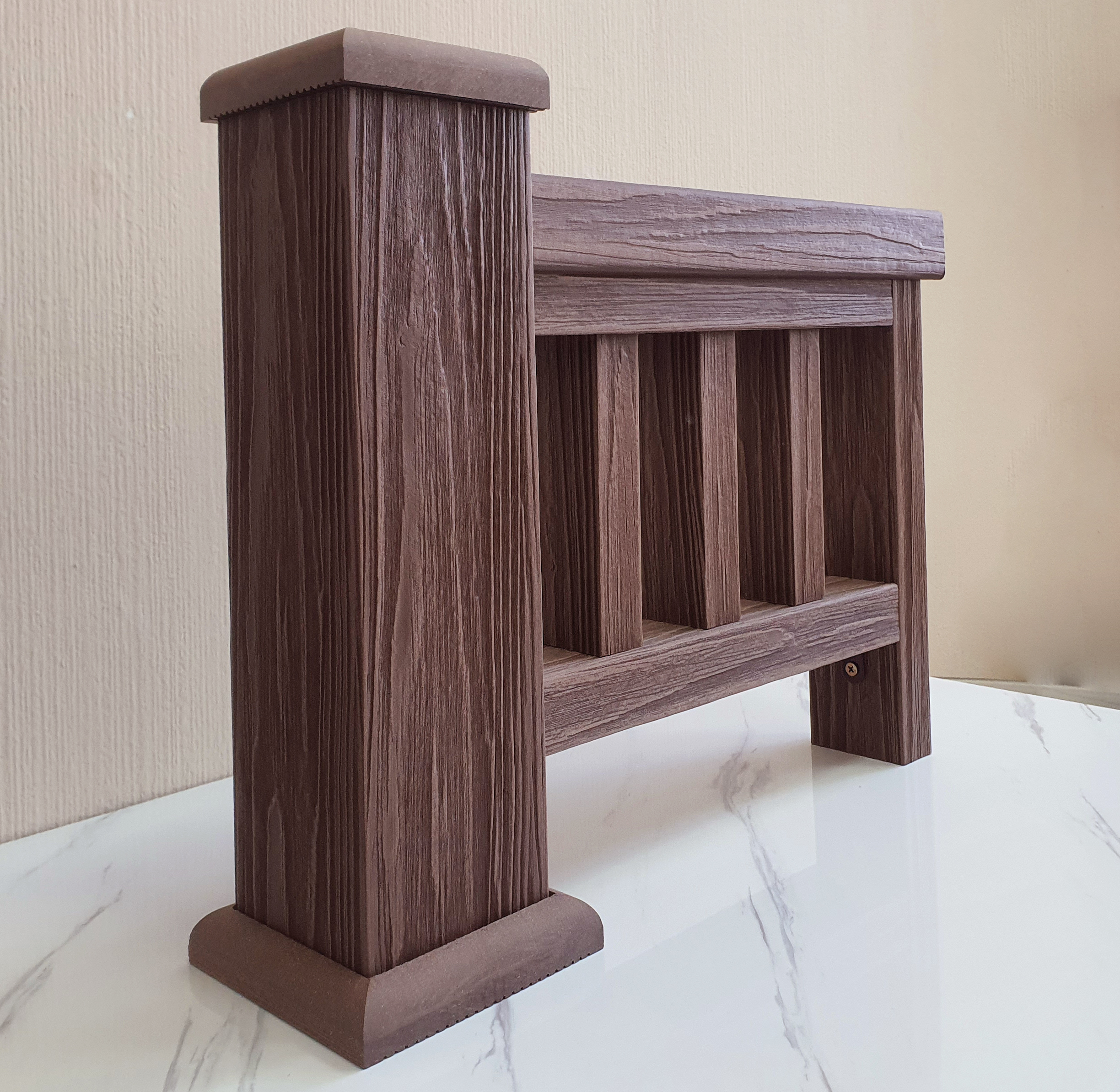 Подбалясенник ТЕРРАпол 3D Орех Милано 69х35х2400мм купить в Санкт-Петербурге