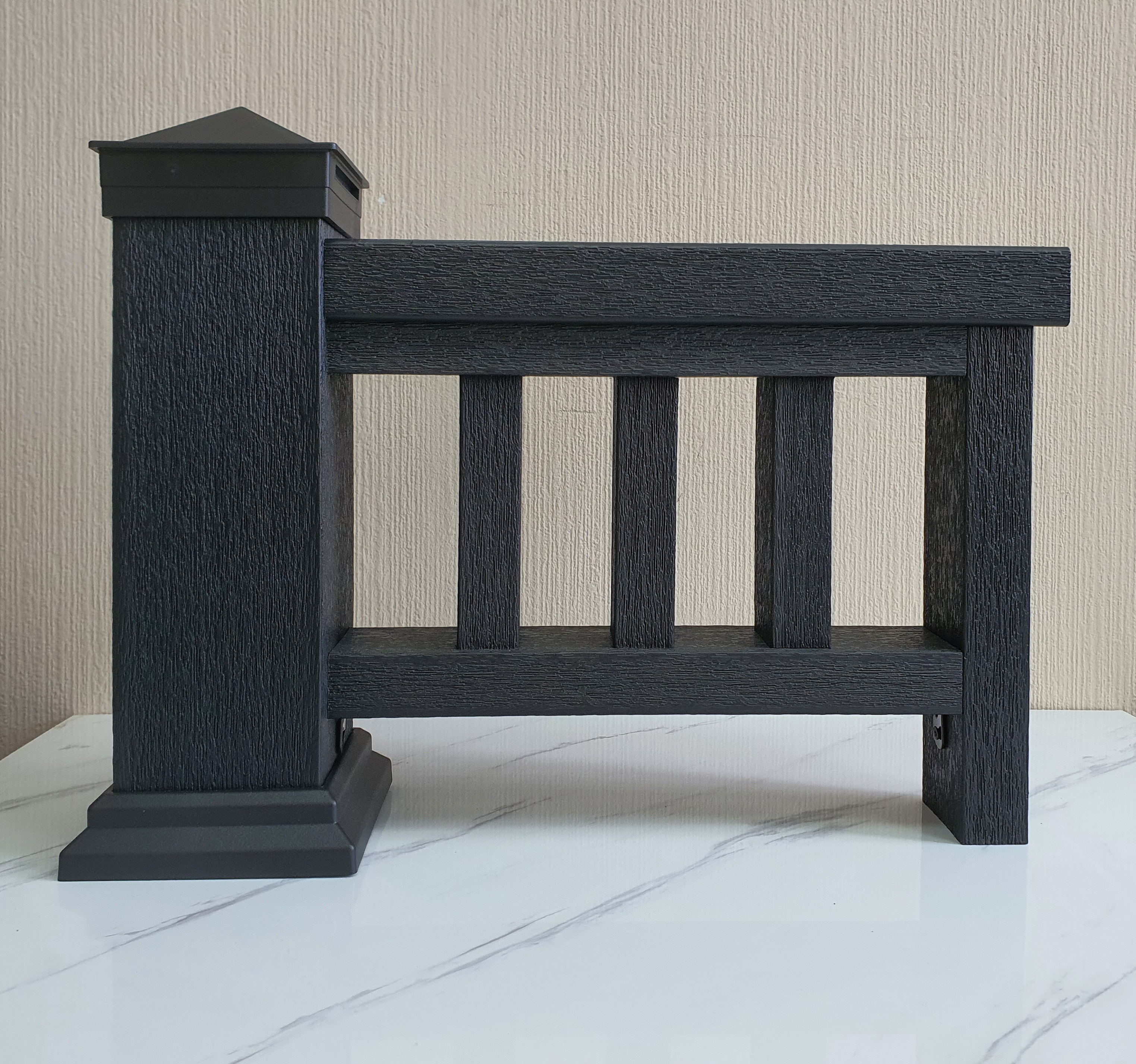 Столб большой ТЕРРАпол ПРАКТИК Черная жемчужина 100х100х3050мм купить в Санкт-Петербурге