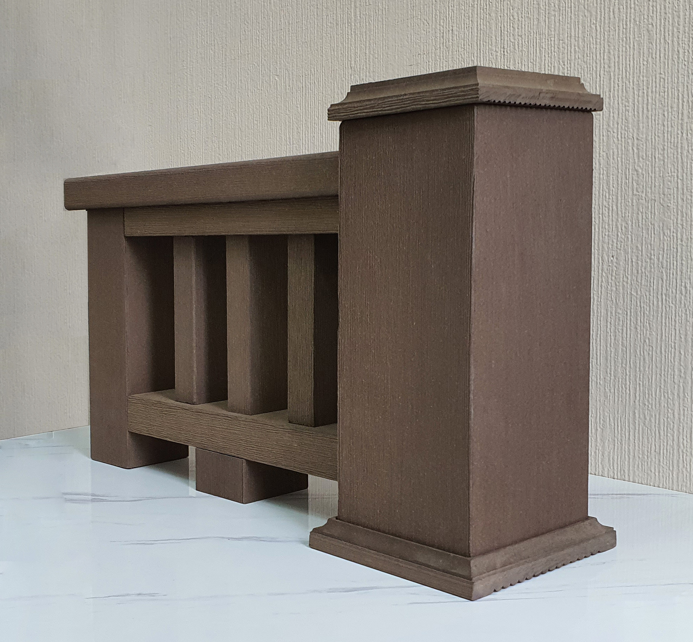 Рамка для столба ТЕРРАпол КЛАССИК Тик Киото 120х120мм купить в Санкт-Петербурге