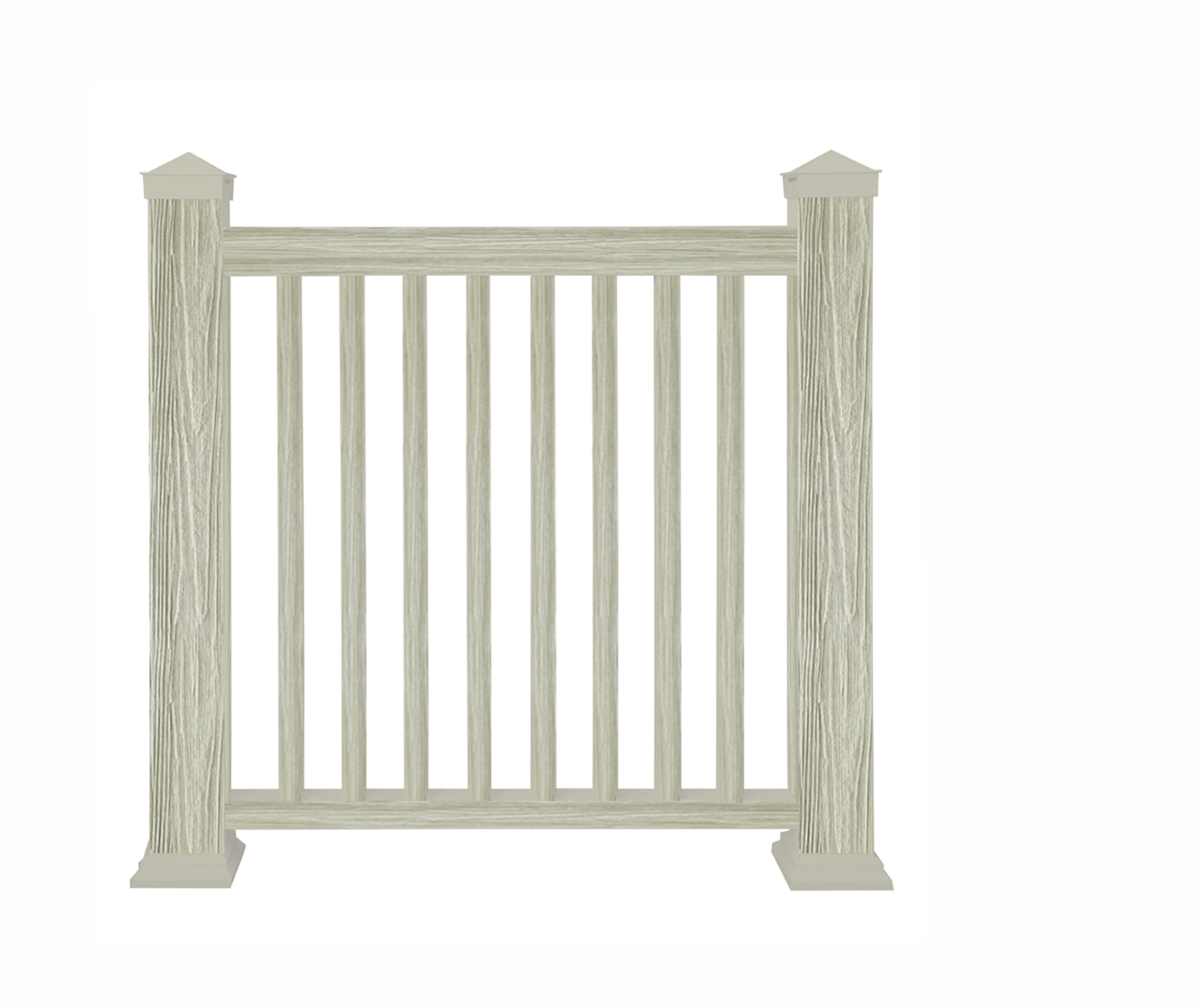 Балясина ТЕРРАпол 3D Дуб Беленый 52х32х2400мм купить в Санкт-Петербурге