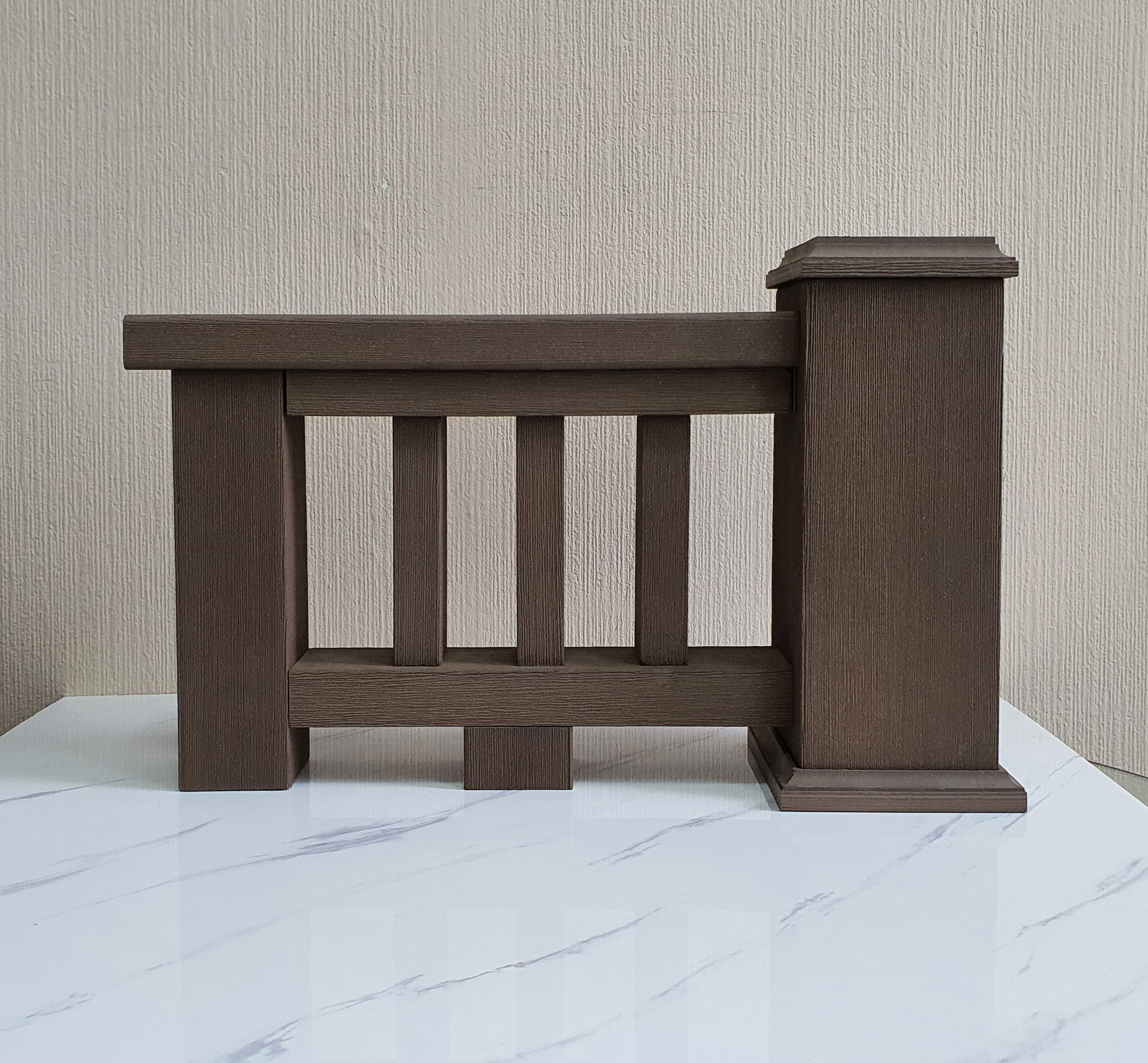 Рамка для столба ТЕРРАпол КЛАССИК Тик Киото 70х70мм купить в Санкт-Петербурге