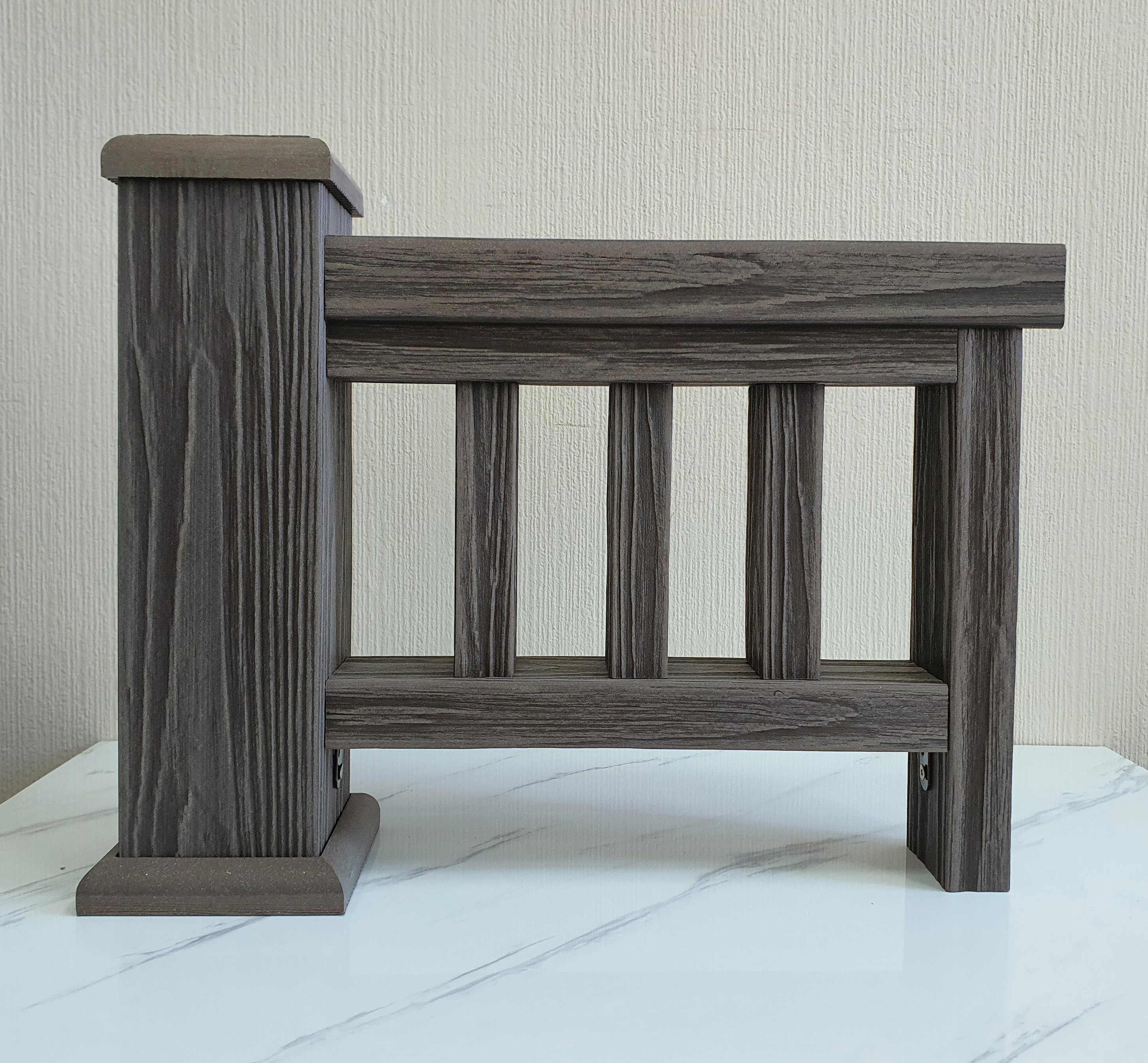 Балясина ТЕРРАпол 3D Тик Киото 52х32х2400мм купить в Санкт-Петербурге