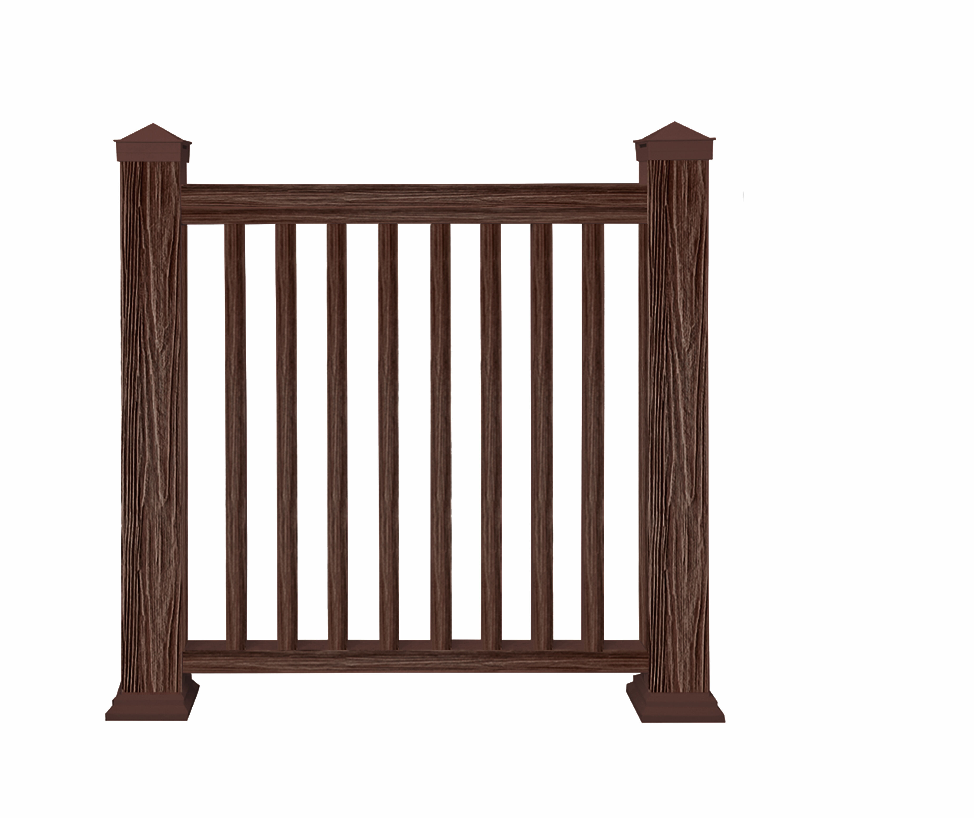 Балясина ТЕРРАпол 3D Венге Соренто 52х32х2400мм купить в Санкт-Петербурге