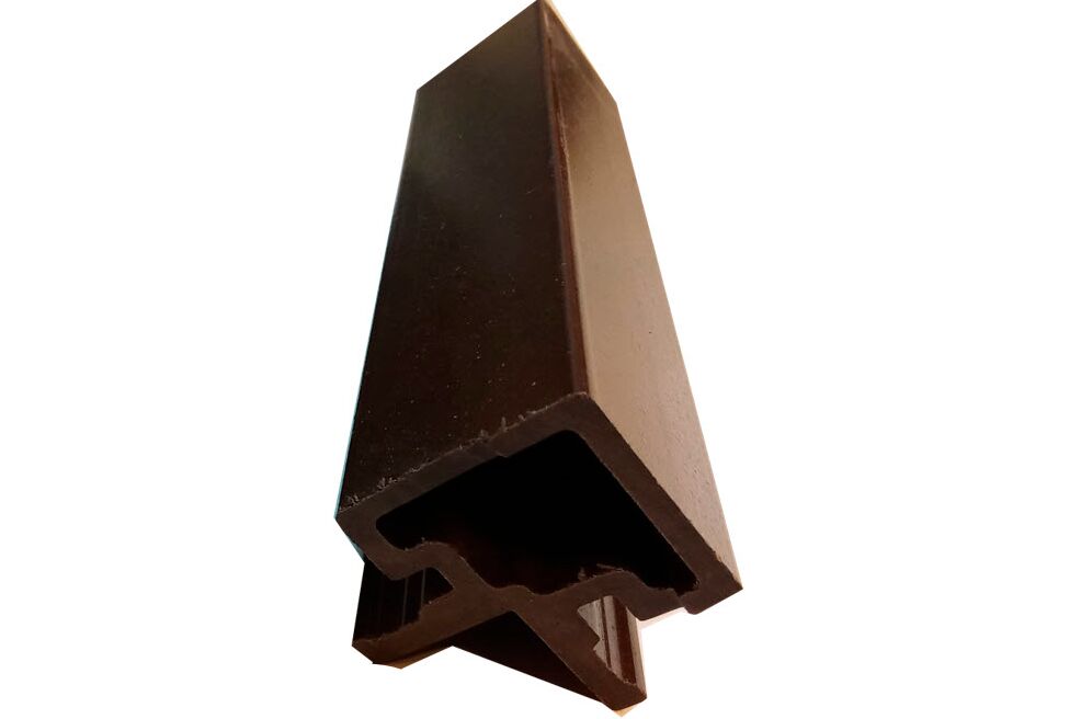 Элемент угловой для фасадной панели ВЕЧНОЕ ДЕРЕВО глянец палисандр 35х35х3000мм купить в Санкт-Петербурге