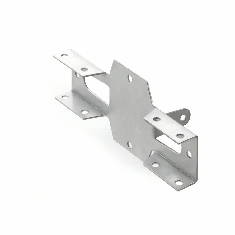 Кронштейн ККЛ 60х60 универсальный 8017 (коричневый) Ювента купить в Санкт-Петербурге