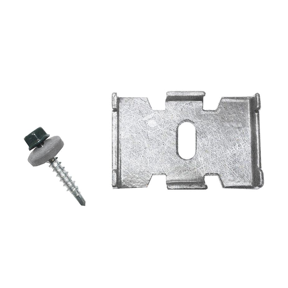 Крепление для панелей 3D, "паук" с саморезом, оцинкованное купить в Санкт-Петербурге