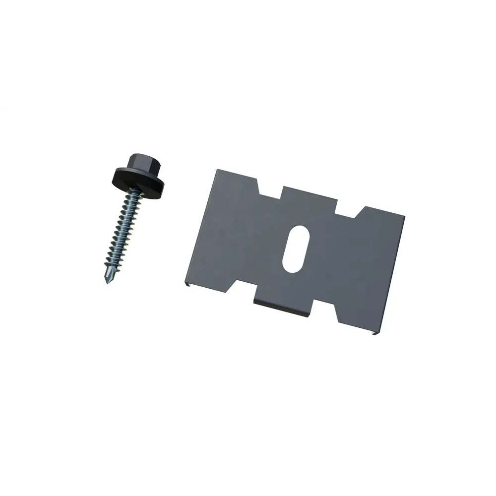 Крепление 3D секции Гиттер/сетки ПАУК тип1 с саморезом 1шт купить в Санкт-Петербурге