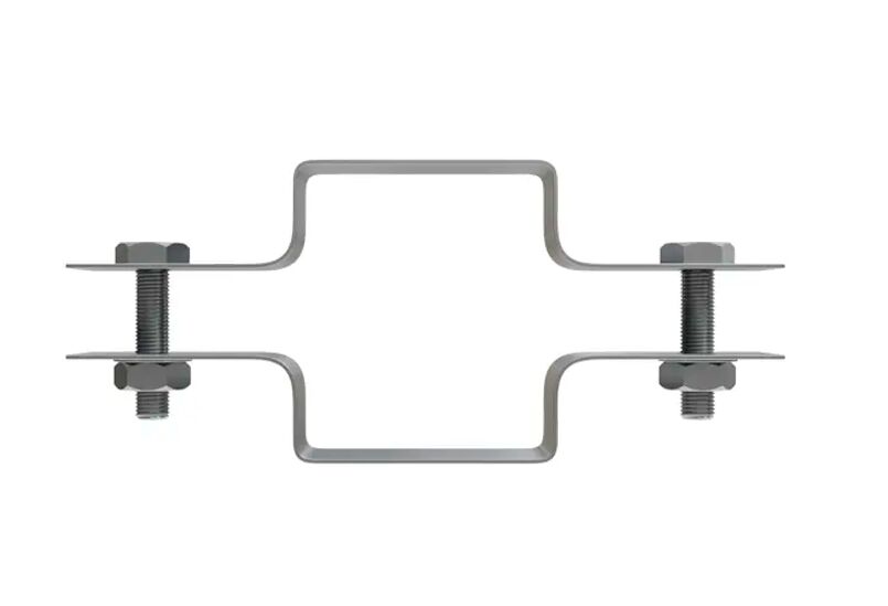 Хомут составной 80х80 1,5мм цинк купить в Санкт-Петербурге