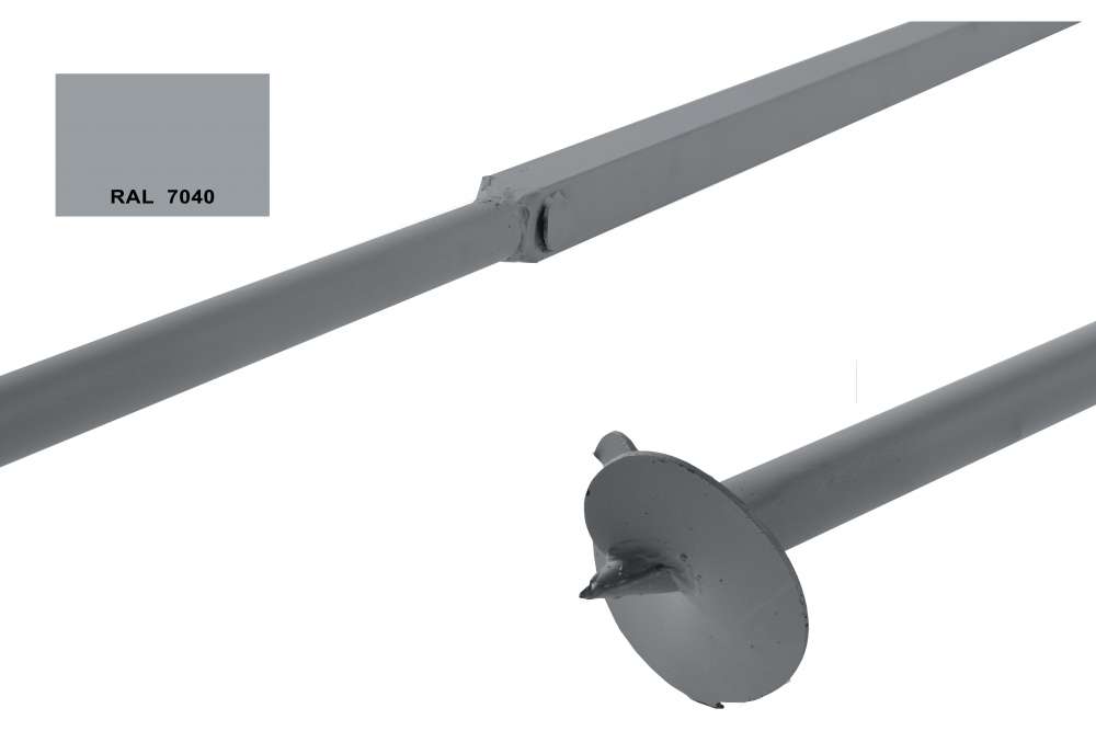 Столб Винтовой 3500мм 60х60-2000мм/d51-1500мм, ППК купить в Санкт-Петербурге