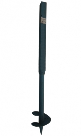 Столб Винтовой 3500мм 60х60-2000мм/d57-1500мм, цинко-порошковое + ППК RAL купить в Санкт-Петербурге