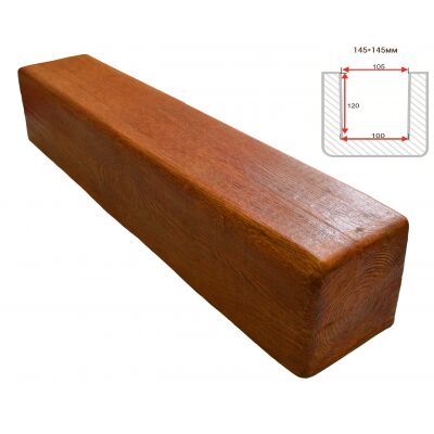 Балка декоративная "Модерн" 145х145мм 1000мм Арнодекор купить в Санкт-Петербурге