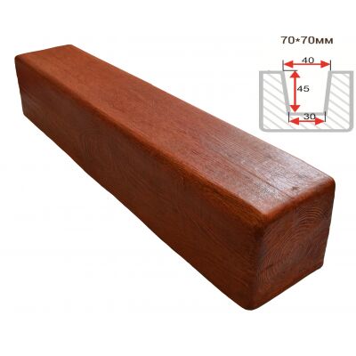 Балка декоративная "Модерн" 70х70мм 1000мм Арнодекор купить в Санкт-Петербурге