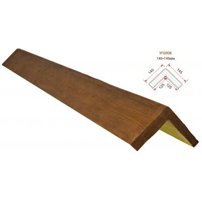 Уголок декоративный "Модерн" 145х145мм 3000мм Арнодекор купить в Санкт-Петербурге