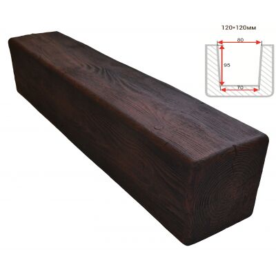 Балка декоративная "Модерн" 120х120мм 1000мм Арнодекор купить в Санкт-Петербурге