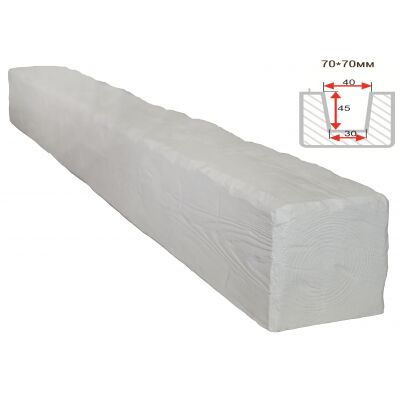 Балка декоративная "Модерн" 70х70мм 1000мм Арнодекор купить в Санкт-Петербурге