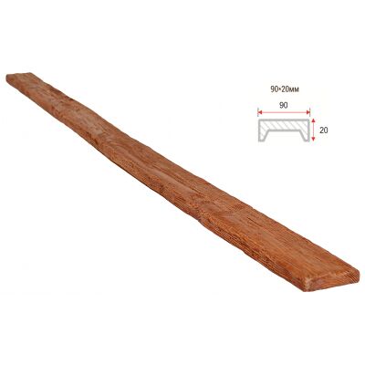 Доска декоративная "Рустик" 90х20мм 1000мм Арнодекор купить в Санкт-Петербурге