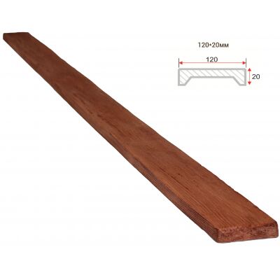 Доска декоративная "Модерн" 120х20мм 1000мм Арнодекор купить в Санкт-Петербурге