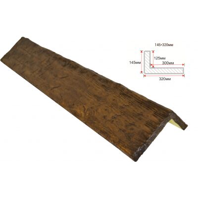 Оконный откос "Рустик" 145х320х20мм 1000мм Арнодекор купить в Санкт-Петербурге