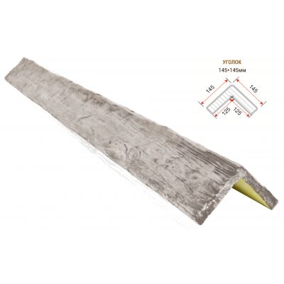 Уголок декоративный "Рустик" 145х145мм 2000мм Арнодекор купить в Санкт-Петербурге