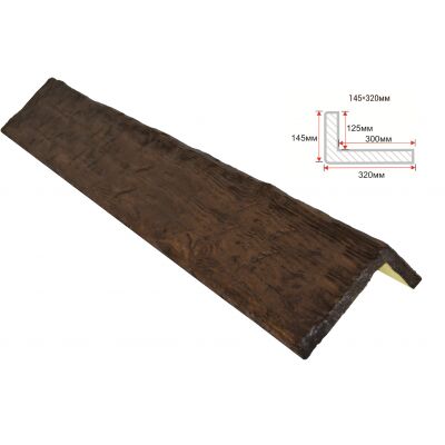Оконный откос "Рустик" 145х320х20мм 1000мм Арнодекор купить в Санкт-Петербурге