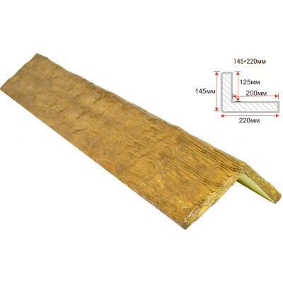 Оконный откос "Рустик" 145х220х20мм 1000мм Арнодекор купить в Санкт-Петербурге