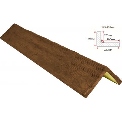 Оконный откос "Рустик" 145х220х20мм 1000мм Арнодекор купить в Санкт-Петербурге