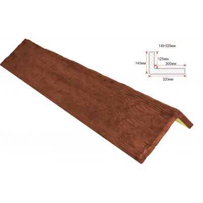Оконный откос "Рустик" 145х320х20мм 1000мм Арнодекор купить в Санкт-Петербурге