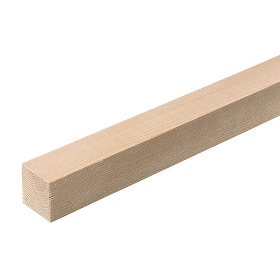 Брусок сухой строганный 45х45х6000 профилированный завальцованный ТХ хвоя (Россия) купить в Санкт-Петербурге