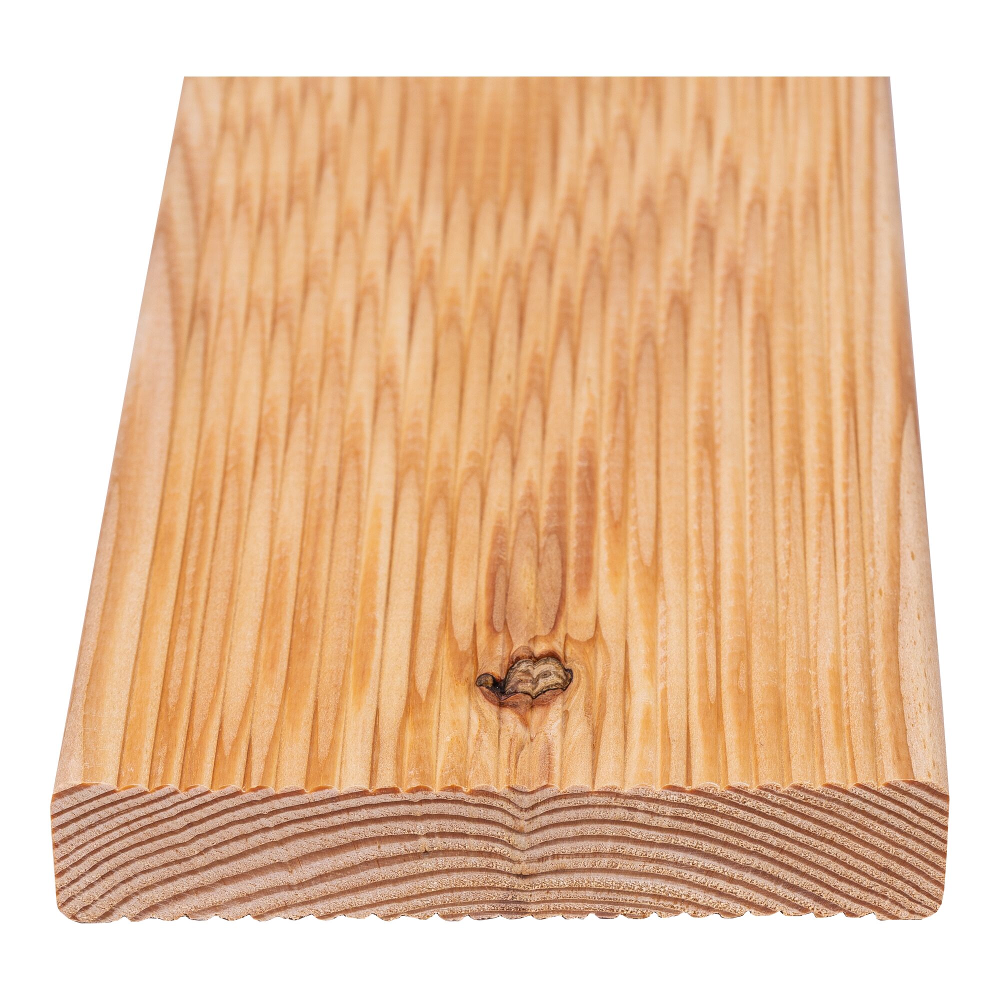 Доска террасная (Вельвет) ТехноНиколь Лиственница (35) сорт C 4000х142х27мм (3 шт) купить в Санкт-Петербурге