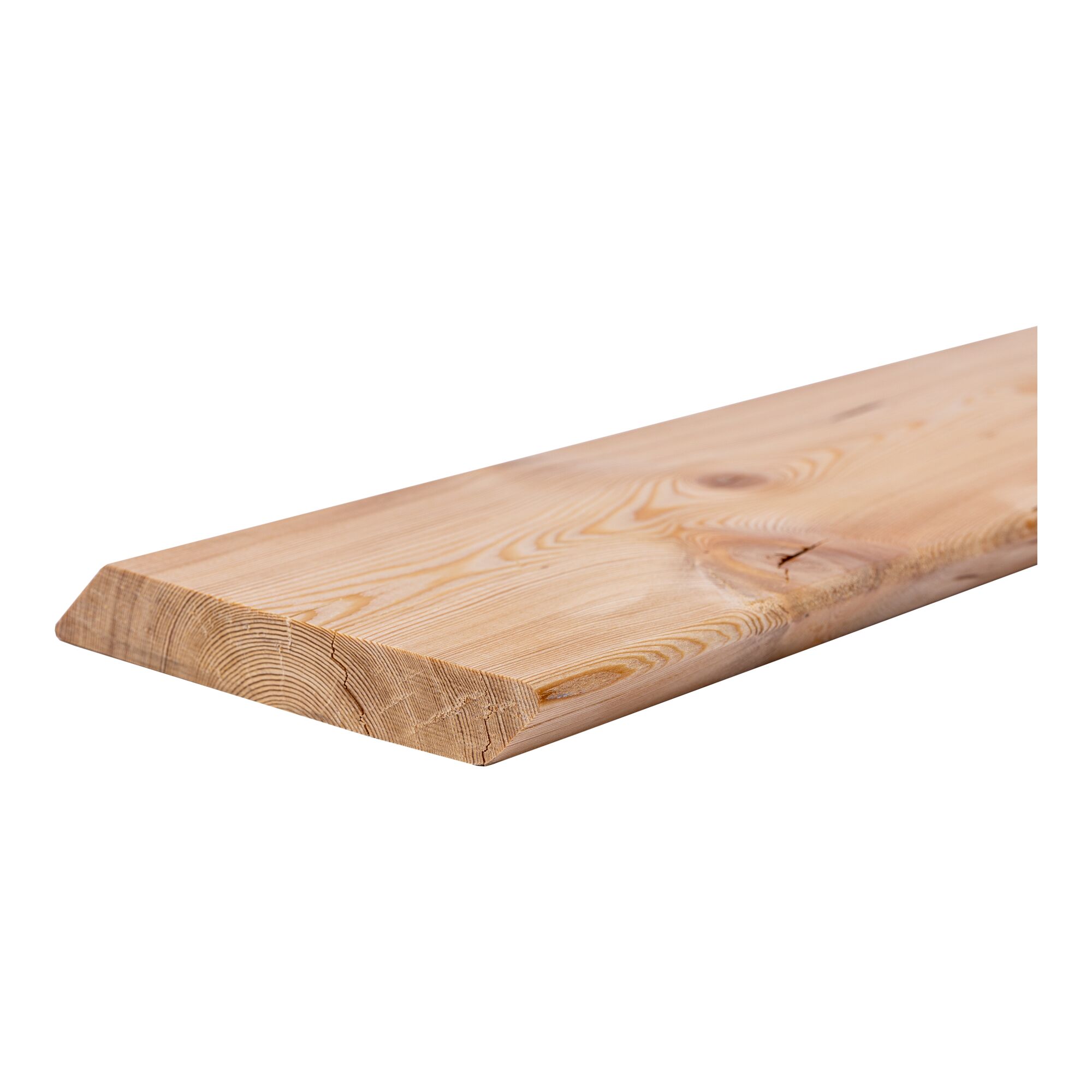 Планкен скошенный ТехноНиколь Лиственница (35) сорт C 3000х140х20мм (4 шт) купить в Санкт-Петербурге