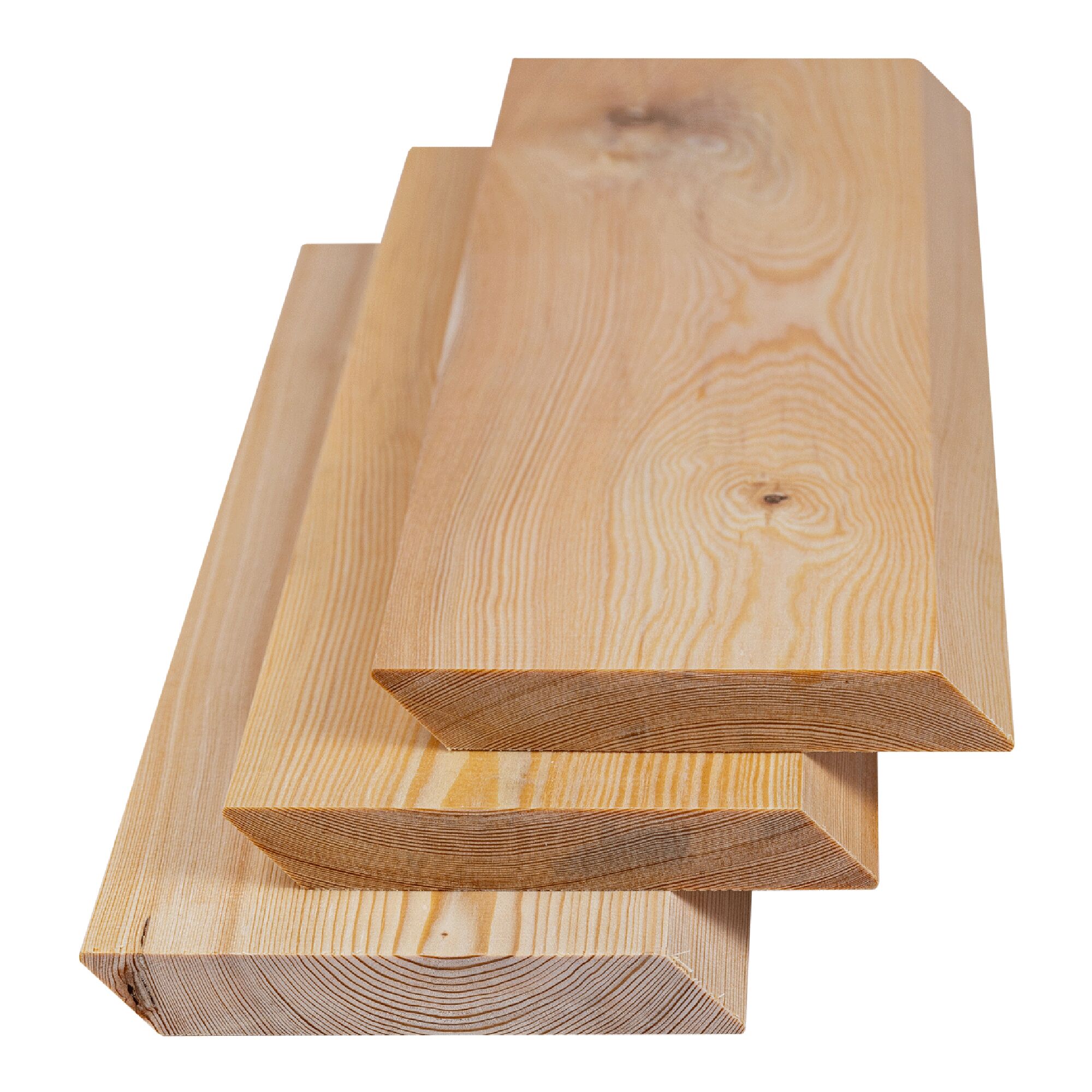 Планкен скошенный ТехноНиколь Лиственница (35) сорт B 3000х140х20мм (4 шт) купить в Санкт-Петербурге