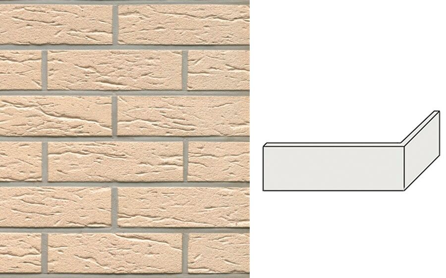 Клинкерная плитка угловая W116NF9 (240+115)x9x71мм 15шт/уп FeldHaus купить в Санкт-Петербурге