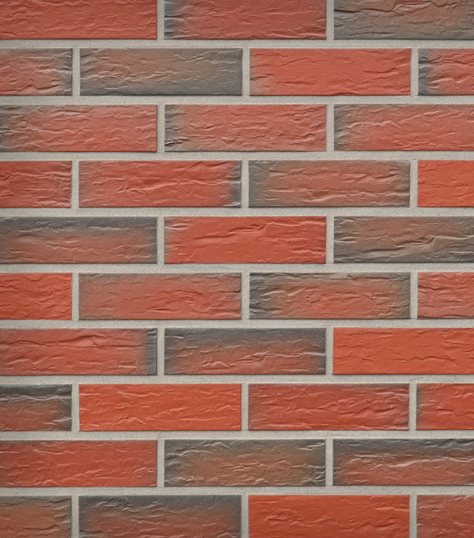 Плитка RHON bunt genarbt (кирпично-пестрый) NF 240х9х71мм Roben купить в Санкт-Петербурге