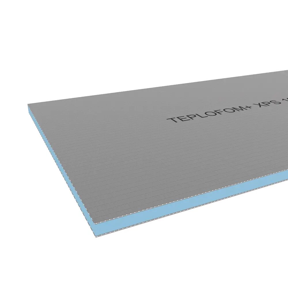 Конструкционная панель Teplofom+ 20 XPS 2500х600х20 мм двусторонний слой купить в Санкт-Петербурге