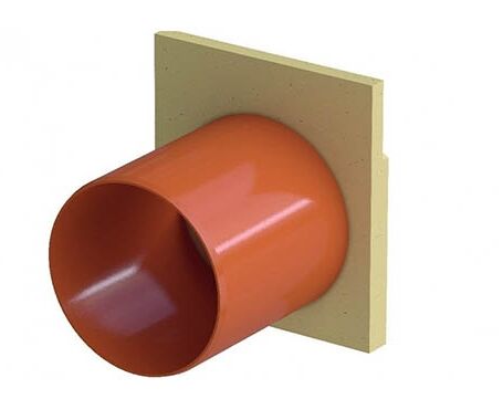 Заглушка канала с патрубком D100, Aсо Self купить в Санкт-Петербурге