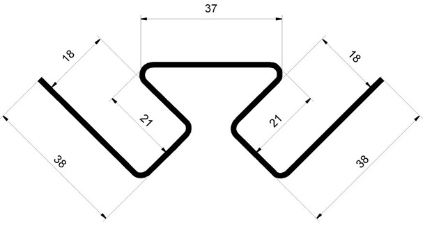Угол внутренний Grand Line купить в Санкт-Петербурге