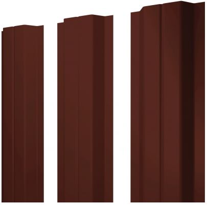 Металлический штакетник П-образный прямой Rooftop Matte купить в Санкт-Петербурге