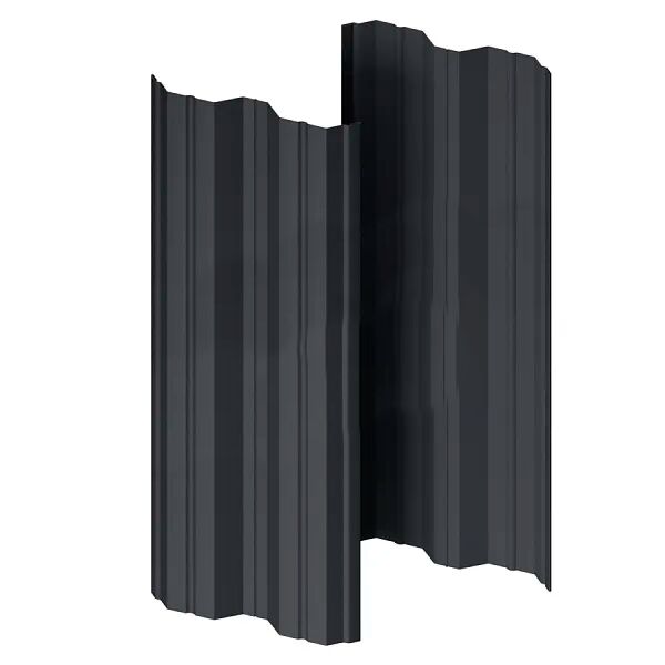 Штакетник МП М-111-Т прямой 0.40мм ПЭ двусторонний {длины по списку} купить в Санкт-Петербурге