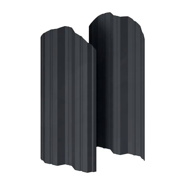 Штакетник МП М-111-О фигурный 0.40мм ПЭ двусторонний {длины по списку} купить в Санкт-Петербурге