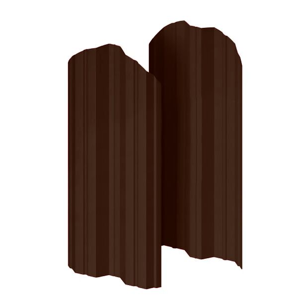 Штакетник МП М-111-О фигурный 0.45мм ПЭ двусторонний {длины по списку} купить в Санкт-Петербурге