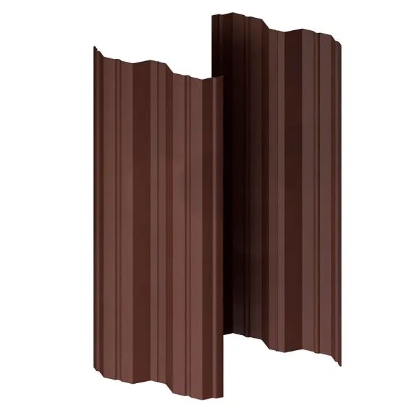 Штакетник МП М-111-Т прямой 0.40мм ПЭ двусторонний {длины по списку} купить в Санкт-Петербурге