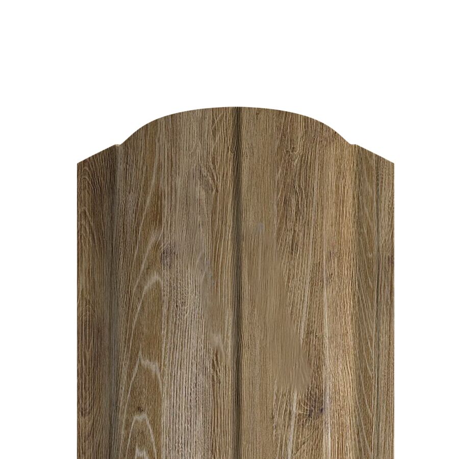 Штакетник МП ELLIPSE-O фигурный 0.45мм Ecosteel Texture {длины по списку} купить в Санкт-Петербурге