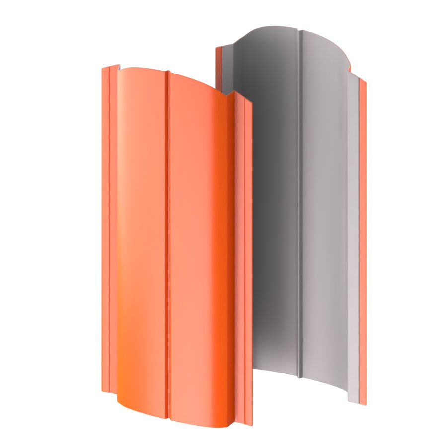 Штакетник МП ELLIPSE-O фигурный 0.50мм Norman {длины по списку} купить в Санкт-Петербурге