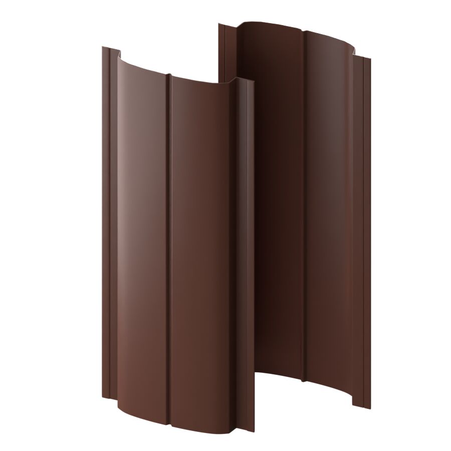 Штакетник МП ELLIPSE-T прямой 0.40мм ПЭ двусторонний {длины по списку} купить в Санкт-Петербурге