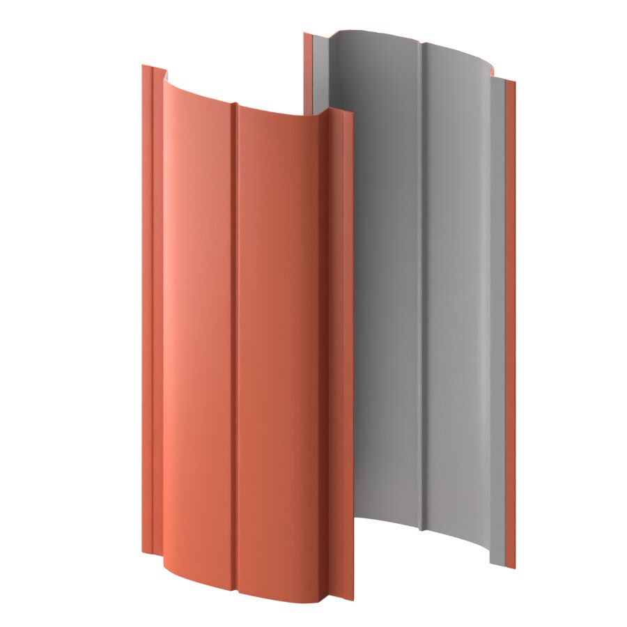 Штакетник металлический МП ELLIPSE-T прямой Puretan купить в Санкт-Петербурге