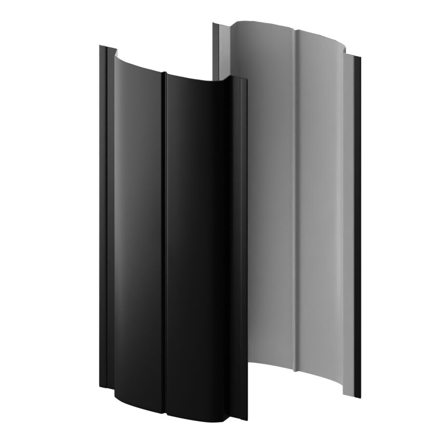 Штакетник металлический МП ELLIPSE-T прямой Viking купить в Санкт-Петербурге