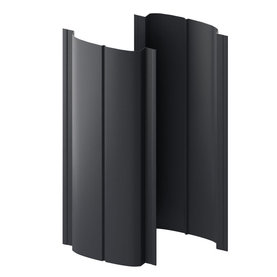 Штакетник металлический МП ELLIPSE-T прямой PE двусторонний 0,45мм купить в Санкт-Петербурге