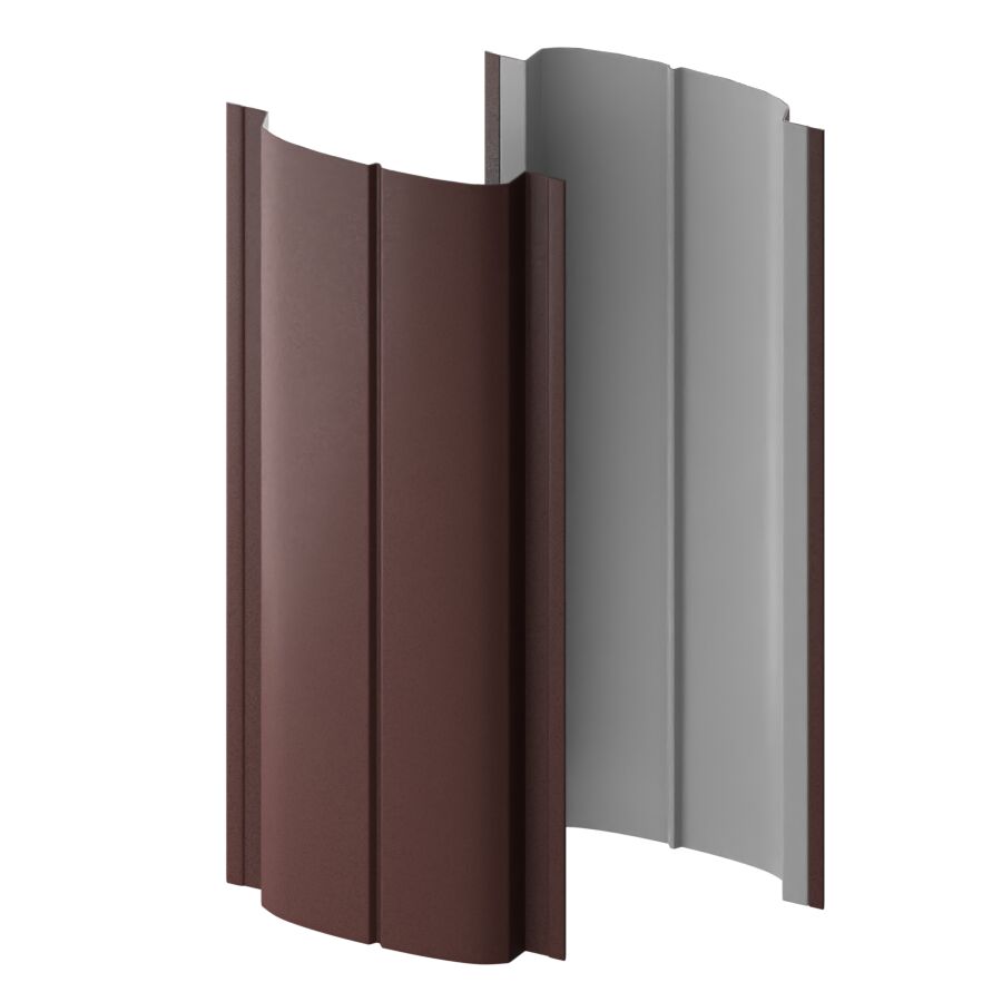 Штакетник металлический МП ELLIPSE-T прямой PURMAN купить в Санкт-Петербурге