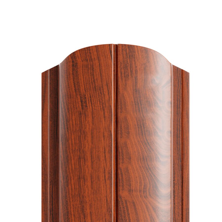 Штакетник металлический МП ELLIPSE-O фигурный Ecosteel купить в Санкт-Петербурге